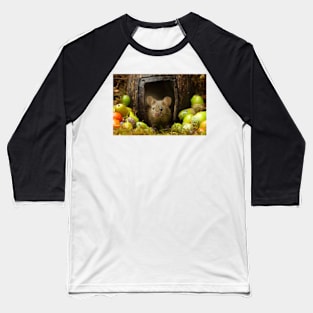 Wild  cute garden mouse Baseball T-Shirt